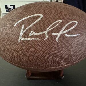 RANDY MOSS SIGNED FULL SIZE AUTOGRAPHED FOOTBALL MINNESOTA VIKINGS W/COA 883